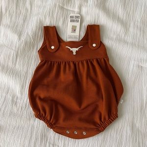 NWT Longhorn Onesie